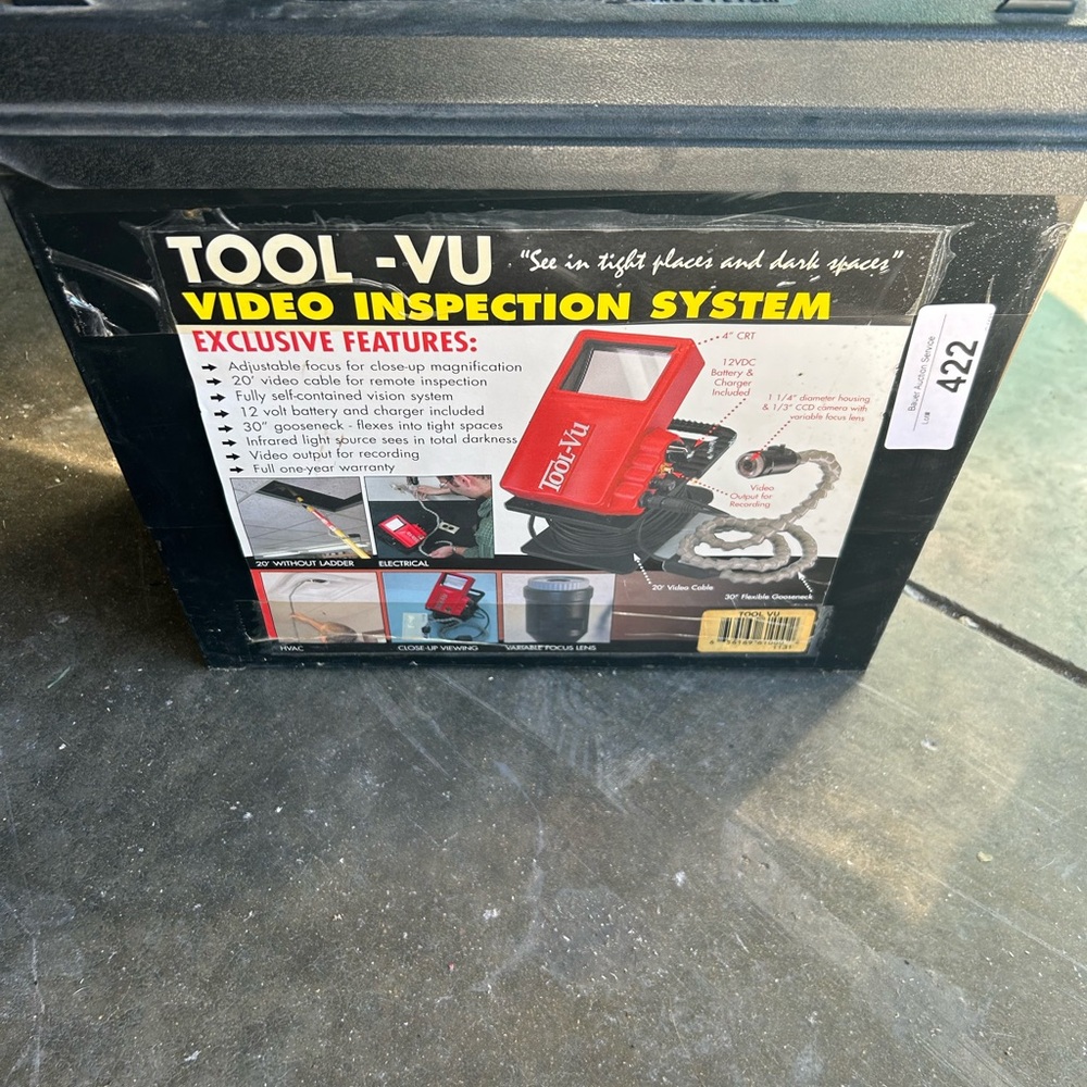 Tool-vu aqua-view underwater viewing system